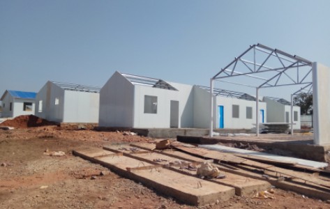 Pemasangan Lancar Komponen Perumahan Kontena dalam Projek Pembinaan Ethiopia