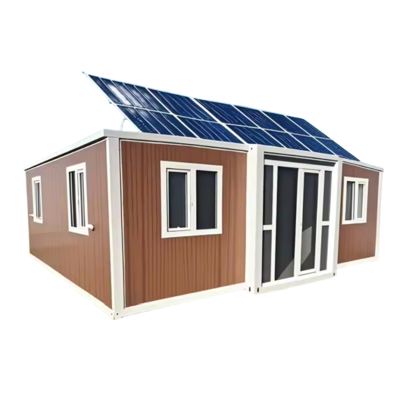 Expandable container houses