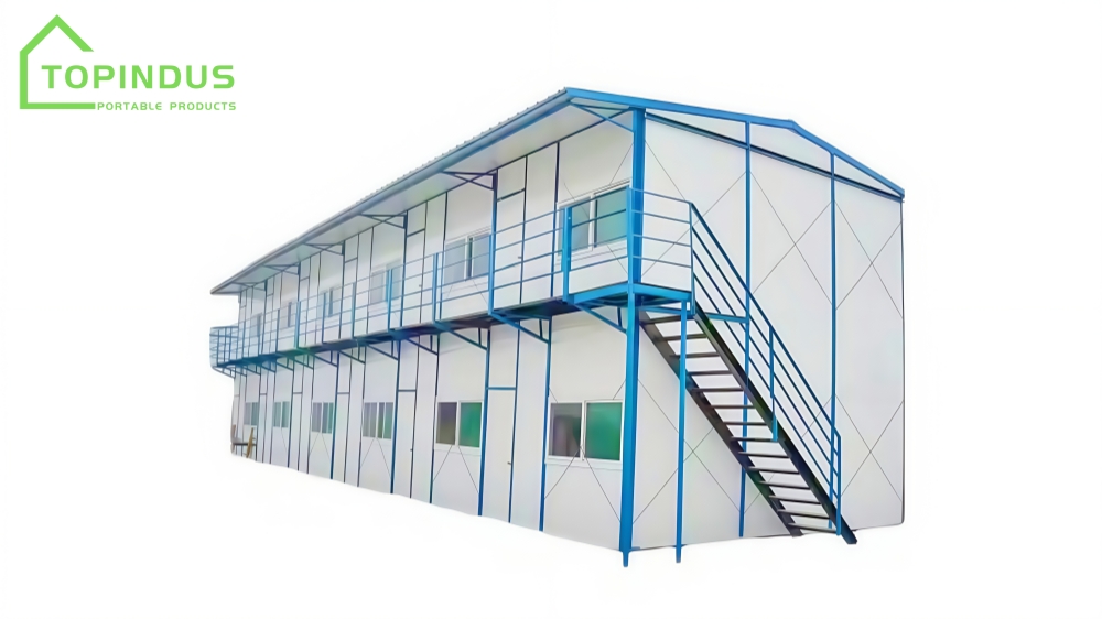 Portable Construction Site K Type Prefab Houses for Warehouses