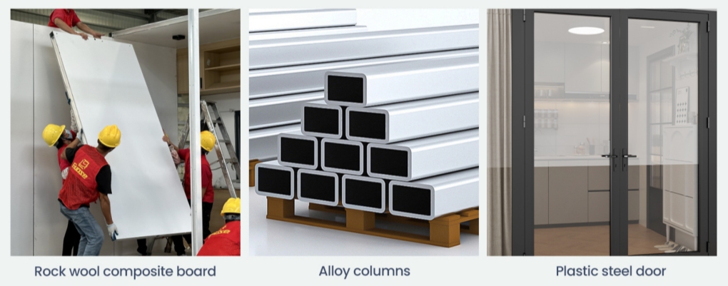 modular apple cabin house container restaurant