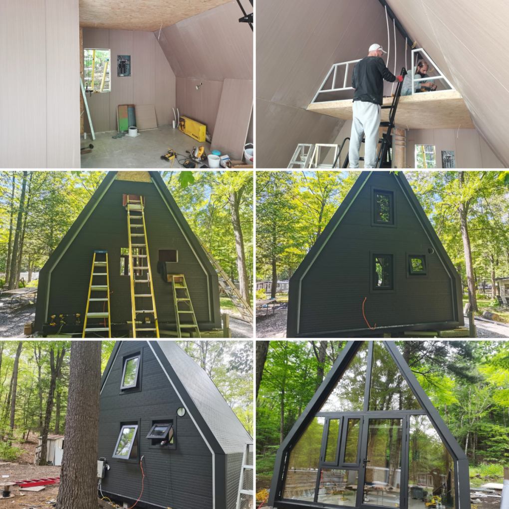 Triangular Steel Structure House