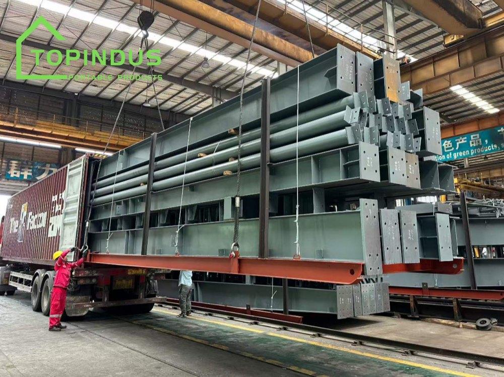 Bangunan Struktur Keluli Tersuai untuk Industri Tekstil Kemboja