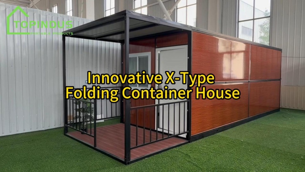 Rumah Lipat X Boleh Disesuaikan untuk Kehidupan Modular Fleksibel